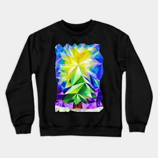 Christalmas Tree - Crystal Christmas Tree Crewneck Sweatshirt